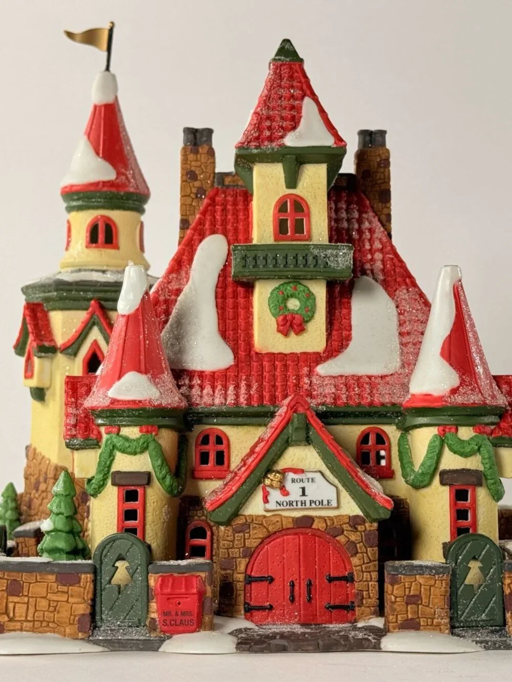 Vintage Dept 56 Route 1 North Pole 
